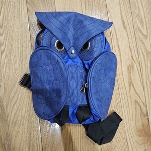 Fashion Women Backpack PU Leather Owl Backpack